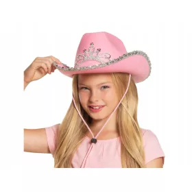   Gyermek jelmez kalap - Cowboy kalap rózsaszín cowboy álruhás