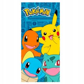   Gyermek strandtörölköző - Négy Pokemon Nintendo Cotton Beach törülköző