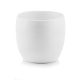  Polnix virágcserép 16 cm x 17 x 13 cm átmérőjű 17 cm kerámia fehér