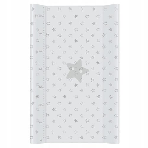 Kemény cserebetét - Ceba Kemény pelenkázóasztal 50x80 Comfort Gray csillagok