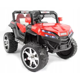   Elektromos játékautó - Buggy X2 autó az akkumulátor bőréhez, EVA, 2,4G, LED