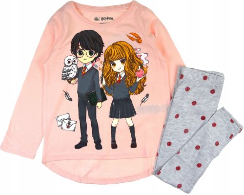 Gyermek pizsama, fürdőköpeny - Lányok pizsama Harry Potter Hermione 110