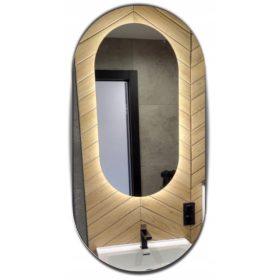  Loft Mirror Black Bars VINEGIO 180x90cm