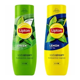   Szirup telítőhöz - Szóda szóda patak lipton citrom + zöld 2x440ml