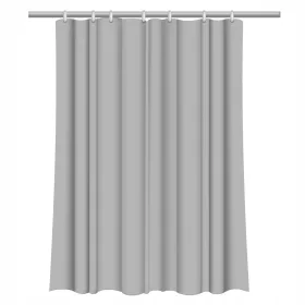   Zuhanyfüggöny - Sepio Star textil zuhanyfüggöny 180 x 200 cm szürke