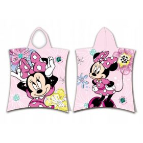   Baba törölköző kapucnival - PONCÓ TÖRLŐ 50x115 MINNIE MOUSE