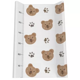   Puha pelenkázó alátét - Puha csere asztal egy vízálló szekrényhez 70x47 medve