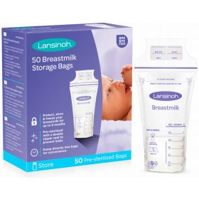   Élelmiszertáskák babáknak - LANSINOH ÉLELMISZER TÁROLÓZSÁK 50 db