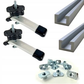   Vezetősín - A T-Track profil beállítása standard TIR vágás