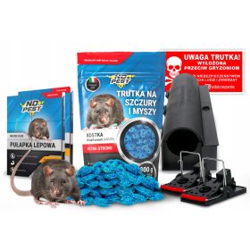   Egerek és patkányok elleni védelem - Teherautó -lámpacsapda állomás egér és patkányok számára