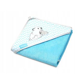 Baba törölköző kapucnival - Babyono 346/02 Kék