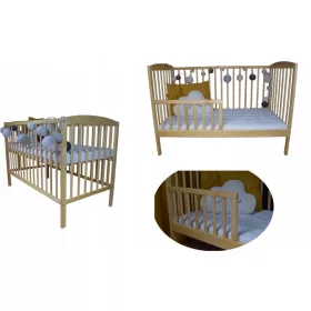 Gyerek faágy - Ágy Ela b/s fenyő kanapé 120x60