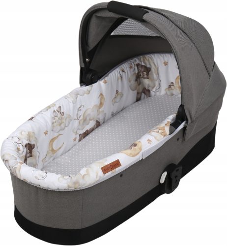 Babakocsi alátét - Babymam merevített dupla oldalú gondola betét