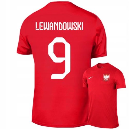 Kosárlabda póló - NIKE LEWANDOWSKI Poland Póló AZ ÖN ÍRÁSA 152cm