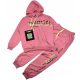 Gyermek tréningruha szett - Tracksuit Set pulóver Hood Nadrág lány 128