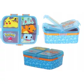   Tizedik doboz, üveg - Pokemon Box szervező Lunchbox 4 Chambers XL