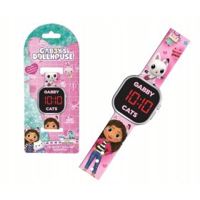   Gyerekóra - LED digitális óra kéznél a macska Gabi Calend House