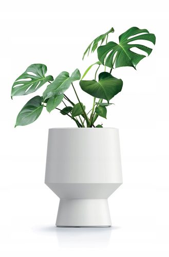 Virágcserepek - Prosperplast virágcserép 34 cm x 34 x 43 cm átmérője 19,5 cm műanyag fehér