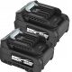 2xakumulator a Makita BL4050B BL4080 40V 5AH számára