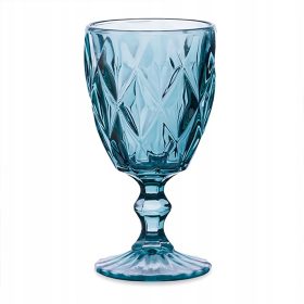   Karácsonyi étkészlet - Szemüvegkészlet Lunna sötétkék 4 db.