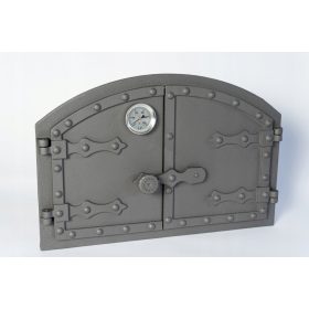   Kandalló ajtaja - Öntöttvas ajtó a sütő kenyér kemencéhez