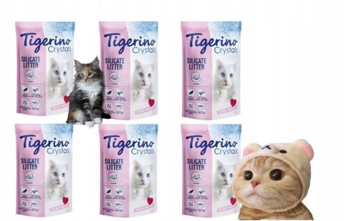 Alom nyulaknak és kis rágcsálóknak - Tigerino friss babapor-6x5L