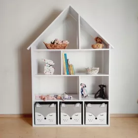   Könyvespolc a gyerekszobába - Gyere könyvespolc 1 - 165/106/30 gyerekeknek