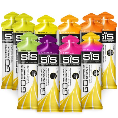  SIS ENERGY GEL ÍZEK KEVERÉKE 10 X 60ML VÁLTOZATOS CSOMAG SZÉNHIDRÁT ENERGIA