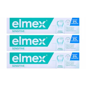   Fogkrém gyerekeknek - Elmex érzékeny érzékeny fogkrém 3x75 ml