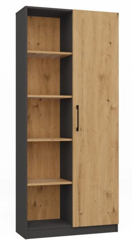 Office könyvespolc RD-80 antracit tölgy kézműves
