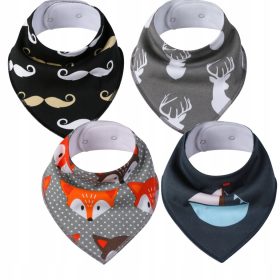    Simed szövet előke, fehér, fekete, sárga és arany árnyalatai, geometrikus minták