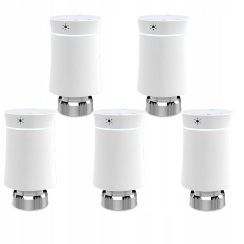  SMART Zigbee Tuya TRV termosztatikus fej 5 db