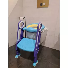   Gyermek WC ülőke - FÜRDŐTÖLKÖZŐ 70X140 PEPPA PIG UNIKORNIS DICS