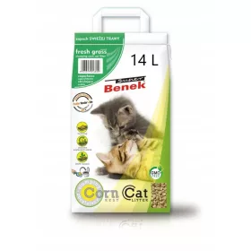   Alom nyulaknak és kis rágcsálóknak - Super Beenk Corn Cat kavicsos friss fű 14L