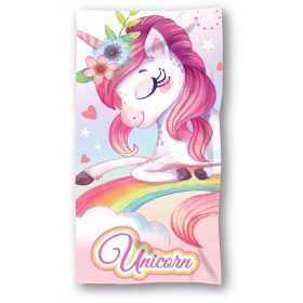   Törölköző - Egyszarvú pamut törülköző 70x140 Unicorn ló