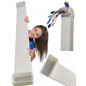 Szellőzők lapos csatorna 110 x 55 mm