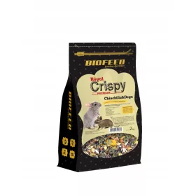   Takarmány kis rágcsálóknak - BioFeed Royal Crispy Premium Chinchilla és DeGu