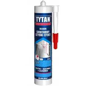   Tytan Professional szaniter szilikon Quick Effect fehér 280 ml
