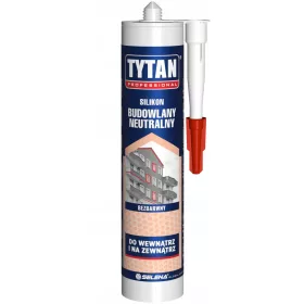   Tytan Professional építőipari szilikon, színtelen, 280 ml