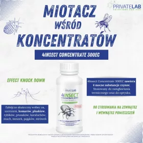    Folyadék csótányok, szúnyogok, hangyák, legyek, darazsak, pókok, bolhák, poloskák, ezüsthal ellen Private Lab 1 kg 1000 ml
