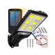  SOLAR LED LÁMPA DUSK MOZGÁSÉRZÉKELŐ + TÁVIRÁNYÍTÓ 5000LM