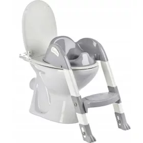   Gyermek WC ülőke - THERMOBABY WC-ülőkehuzat szürke lépcsővel