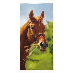 Törölköző - Strandtörölköző 70x140 cm pamut ló