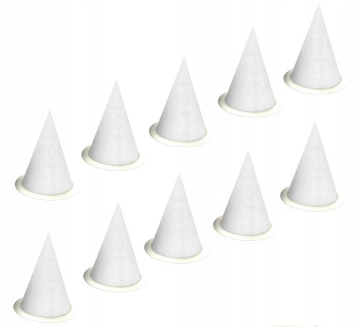 10x KÚPSZŰRŐ diffúzorhoz 125mm TÖMÍTÉSSEL