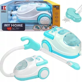    A GYERMEKJÁTÉK PORSZÍVÓ FEL HÚZI GOLYÓKAT ÉS LÁMPÁKAT