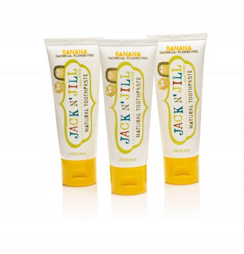  Jack N'Jill Natural Toothpaste bio banán és xilit 50 ml