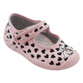   Gyermek papucs - Papucs lányoknak por rózsaszínű ars h062 r.20