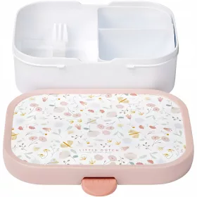   Tizedik doboz, üveg - MEPAL ebéddobozos reggeli virágok pillangók BPA nélkül