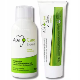   Fogkrém gyerekeknek - SET: fogkrém + ajak folyékony apacare fluor