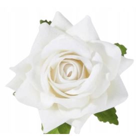    Gyönyörű, elegáns esküvői áldozási hajtű, fehér rózsa